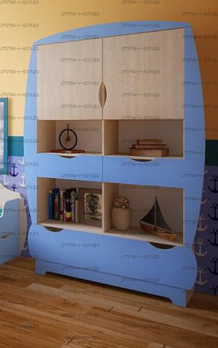 Шкаф-стеллаж Вырастайка ВР-012 (120/144х39х200)