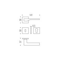 Ручка Colombo Dea FF21R. схема