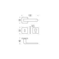 Ручка Colombo Fedra AC11R схема