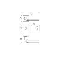 Ручка Colombo Isy BL11RSB. схема