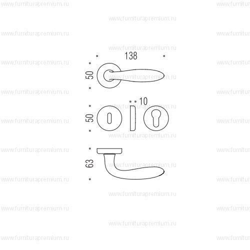 Ручка Colombo Mach CD81R