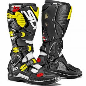 Sidi - Crossfire 3 White/Black/Yellow Fluo мотоботы, бело-черно-желтые