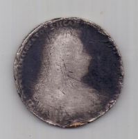1 рубль 1728 г. Петр ll