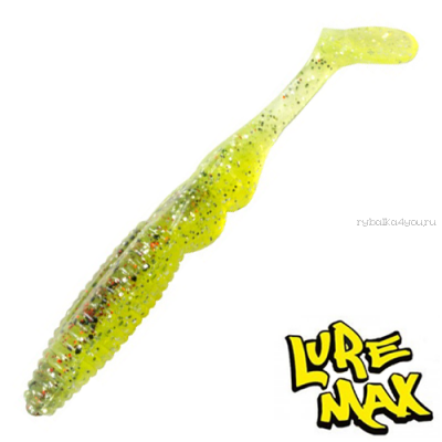 Мягкие приманки LureMax Butcher 3'' 75 мм/ упаковка 7 шт/ цвет: LSB3-011 Smokey Mustard