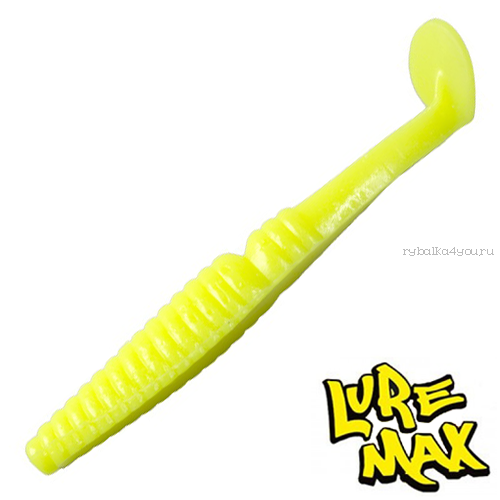Мягкие приманки LureMax SPY 3'' 75 мм / упаковка 10 шт / цвет: LSSY3-001 Chartreuse