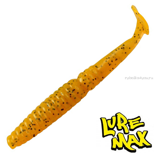 Мягкие приманки LureMax SPY 4'' 100 мм /  упаковка 7 шт / цвет: LSSY4-004 Caramel Oil