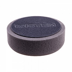 Isistem Полировальный круг из поролонa D 150мм. T 50мм. мягкий черный Soft BLACK
