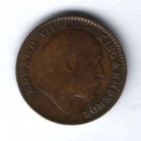 1/12 анны 1910 г. Индия