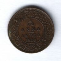 1/12 анны 1910 г. Индия