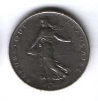 1 франк 1969 г. Франция