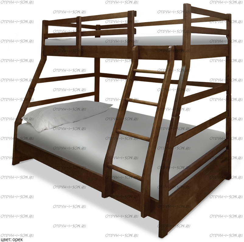 Кровать двухъярусная Хостел