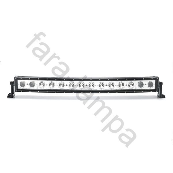 Светодиодная балка изогнутая 140 ватт combo