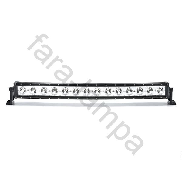 Светодиодная балка изогнутая 140 ватт дальний свет