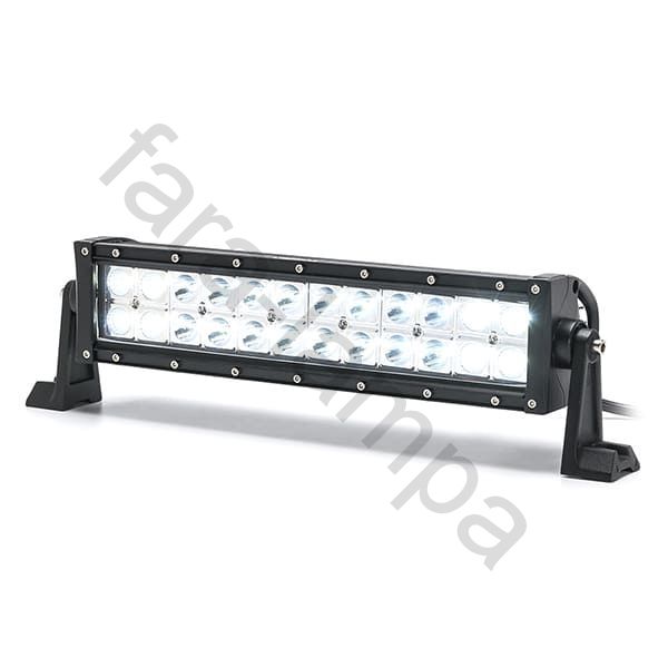 Светодиодная балка двухрядная дальний ближний 72 ватта