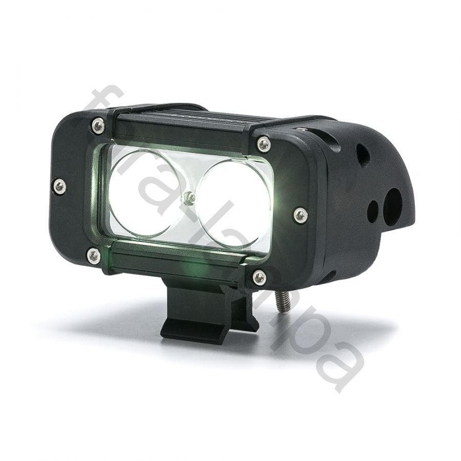 Светодиодная фара однорядная 20 Ватт Ближний свет