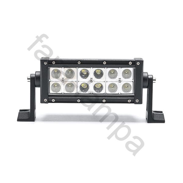 Светодиодная балка двухрядная дальний ближний 36 ватт