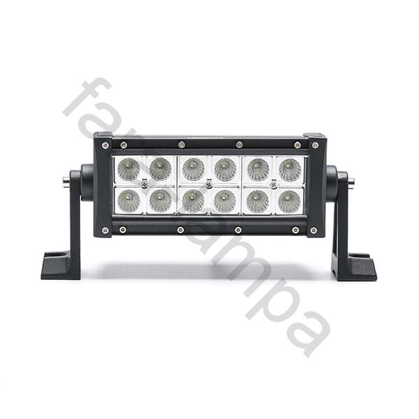 Светодиодная балка двухрядная дальний свет 36 ватт