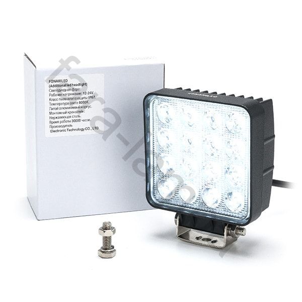 Светодиодная фара 48 ватт дальнего света