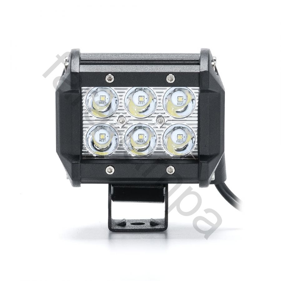 Фара светодиодная 6 диодов 18w дальний свет