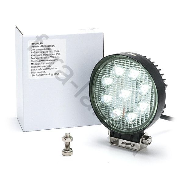Фара 27 ватт рабочего света