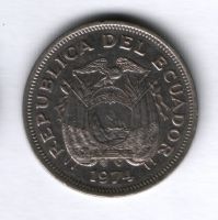 1 скуре 1974 г. Эквадор
