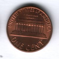 1 цент 1982 года США AUNC