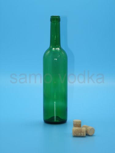 Бутылка Винная 0,7 зеленая