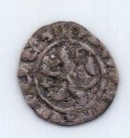 1 денье 1381-1398 гг. Крестоносцы .Кипр