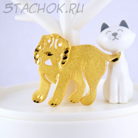 Брошь "Песик" (США)