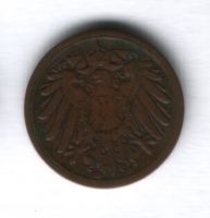 1 пфенниг 1906 года Германия, A