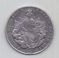 1/2 талера 1787 г. Венгрия. Священная Римская Империя