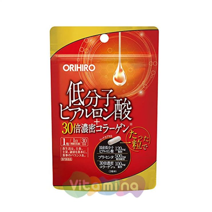 Orihiro Экстракт коллагена и низкомолекулярной гиалуроновой кислоты