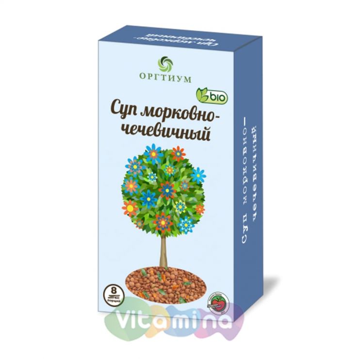 Суп морковно-чечевичный (8 порций), 180 г