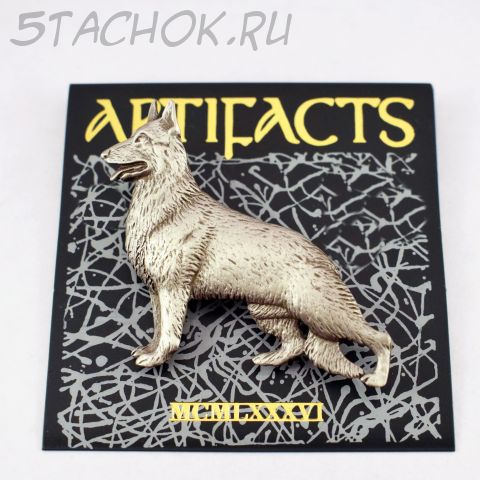 Брошь "Овчарка" (JJ США)