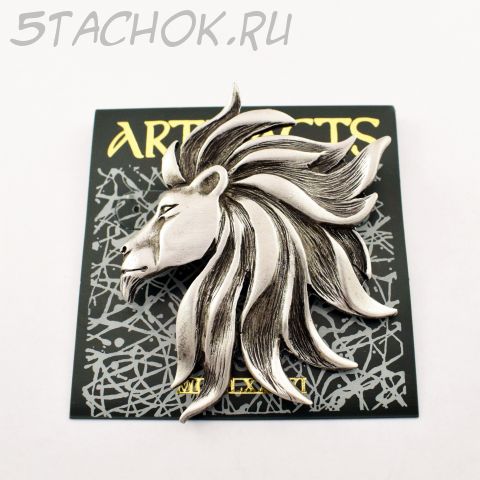 Брошь "Лев" (JJ США)