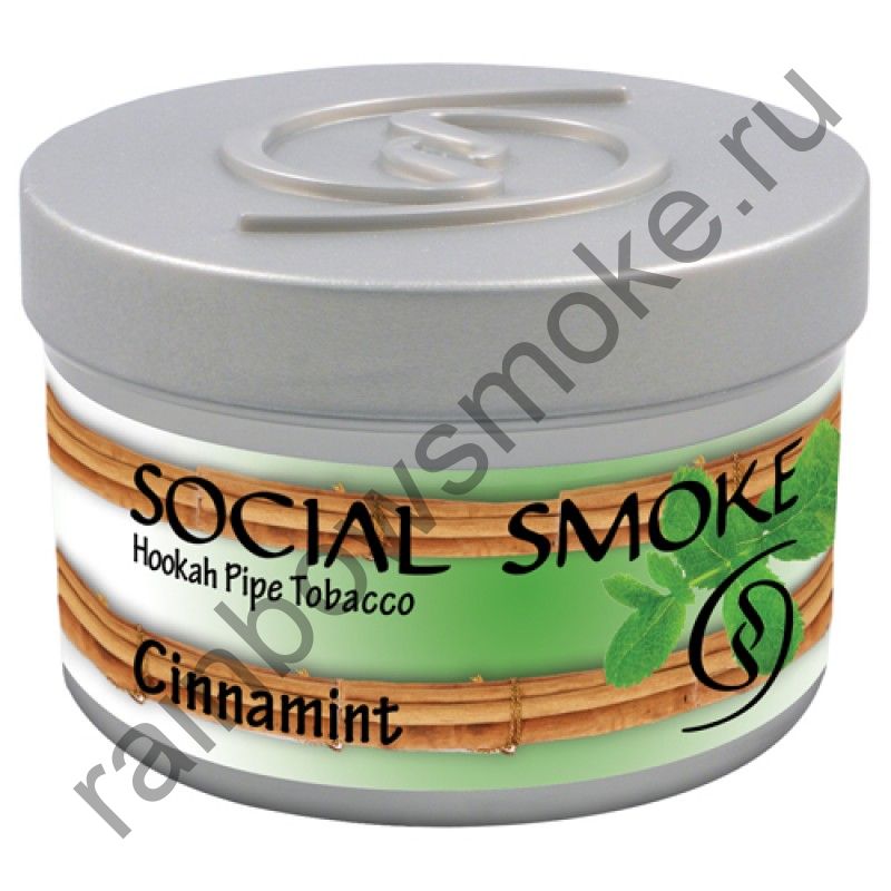 Social Smoke 1 кг - Cinnamint (Корица с Мятой)