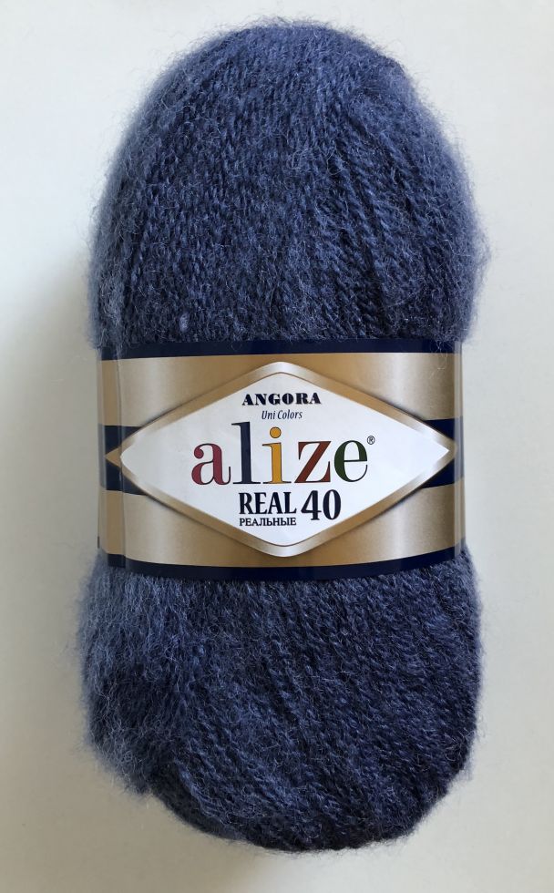 Angora Real 40 (Alize) 411-джинс