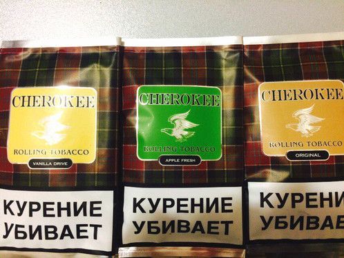 Сигаретный табак Cherokee ( Чероки) -  (25 гр) АССОРТИМЕНТ.