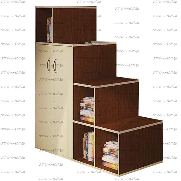 Лестница-комод Фанки Кидз 13/29 ФМ (120х40х120)