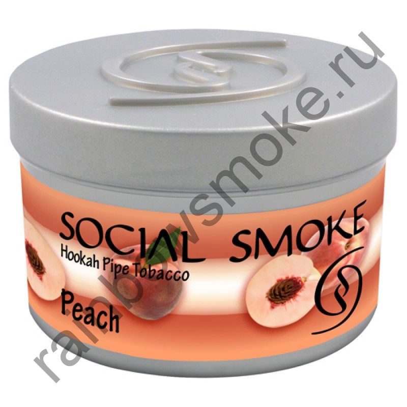 Social Smoke 1 кг - White Peach (Белый Персик)