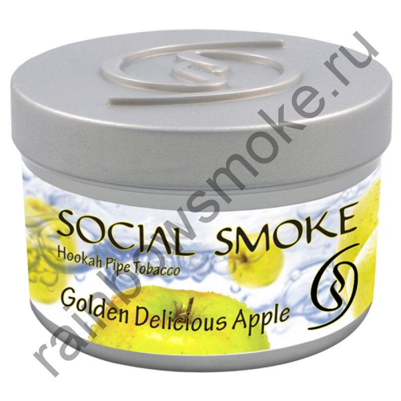 Social Smoke 1 кг - Golden Delicious Apple (Яблоко Гольден)