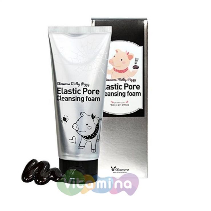 Elizavecca Пенка-маска для умывания Milky Piggy Elastic Pore Cleansing Foam, 120 мл