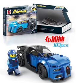 Конструктор Лего автомобиль Speed Champions Бугатти 183 деталей