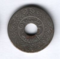 25 сантимов 1921 года Марокко VF