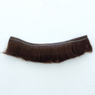 Трессы для создания причеcки куклам -  Каштановые, 5 СМ