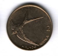 2 толара 1999 года Словения