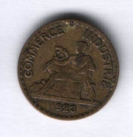 50 сантимов 1923 года Франция