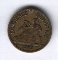50 сантимов 1923 года Франция