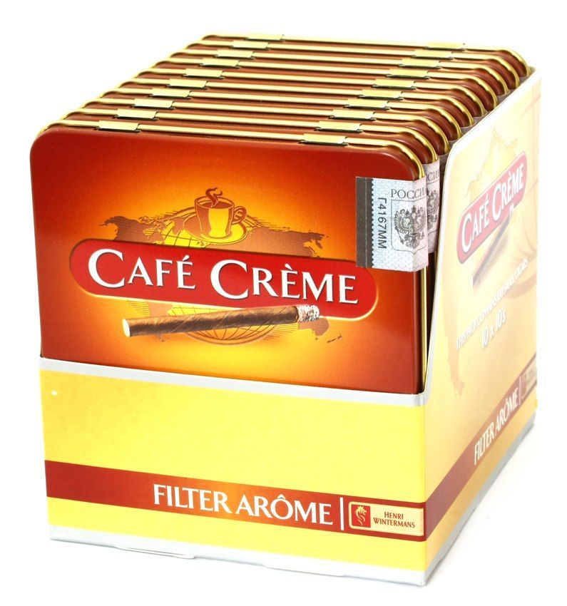 Сигариллы Cafe Creme Filter Aroma