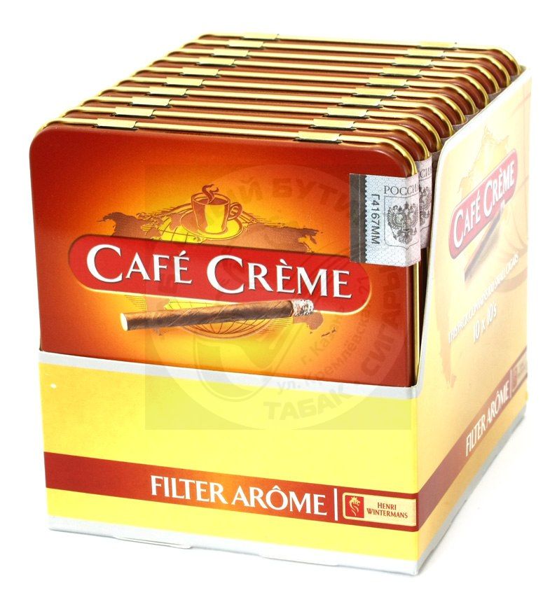 Сигариллы Cafe Creme Filter Aroma